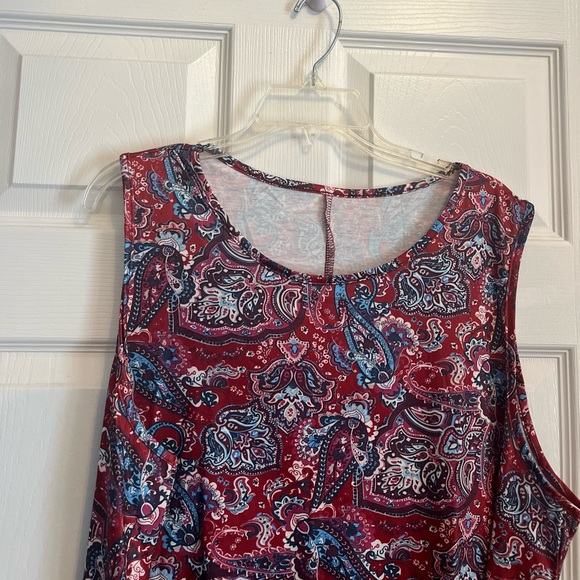 Women's Plus Size Stylish Trendy Fashion Summer Holiday Vacation Tank Top 20W - Picture 5 of 9